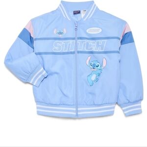 Disney Blue Stitch Kids Puffer Jacket Cold Winter Comfy Warm 6/6x